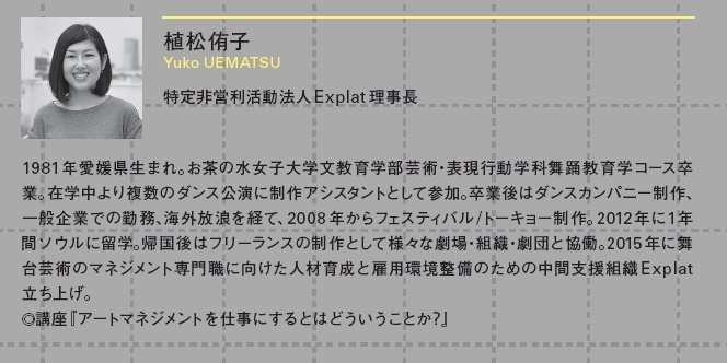 ストア explat 舞台芸術アートマネジメント